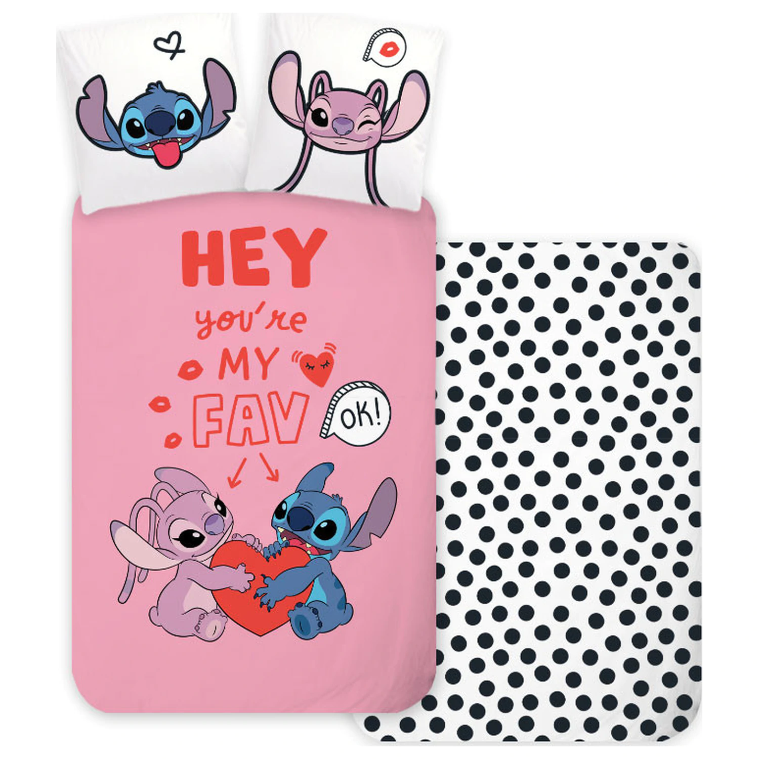 Disney Stitch Hey gyerek, ovis ágyneműhuzat termékfotó