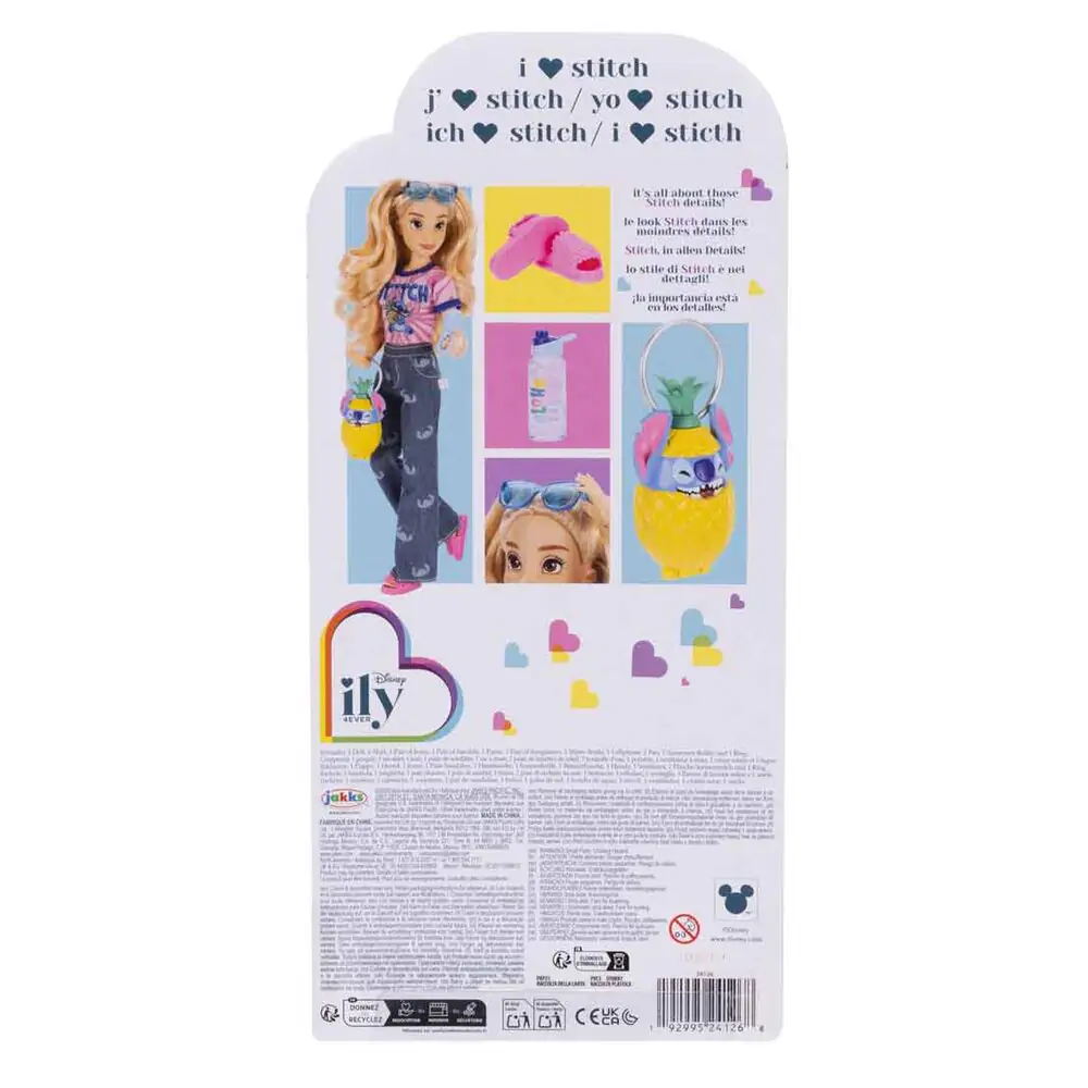 Disney Stitch ily 4Ever Fashion játék baba 25cm termékfotó
