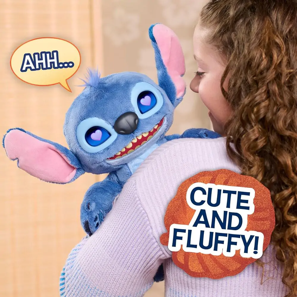 Disney Stitch interaktív plüss 30cm termékfotó