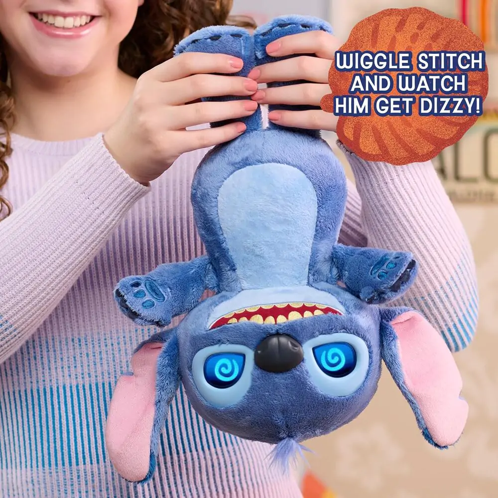 Disney Stitch interaktív plüss 30cm termékfotó