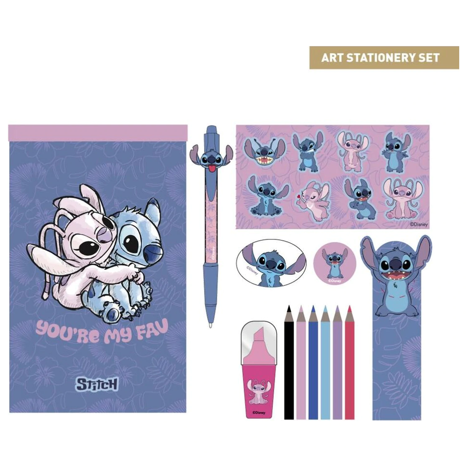 Disney Stitch írószer csomag termékfotó