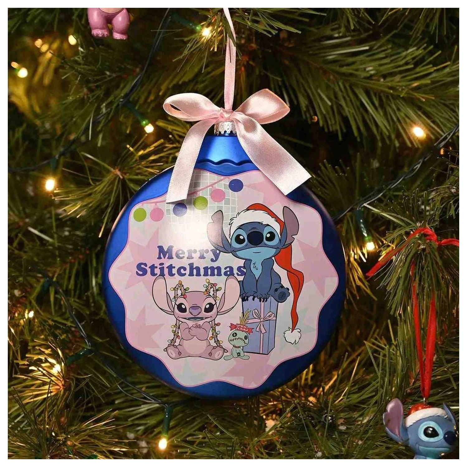 Disney Stitch karácsonyfadísz termékfotó