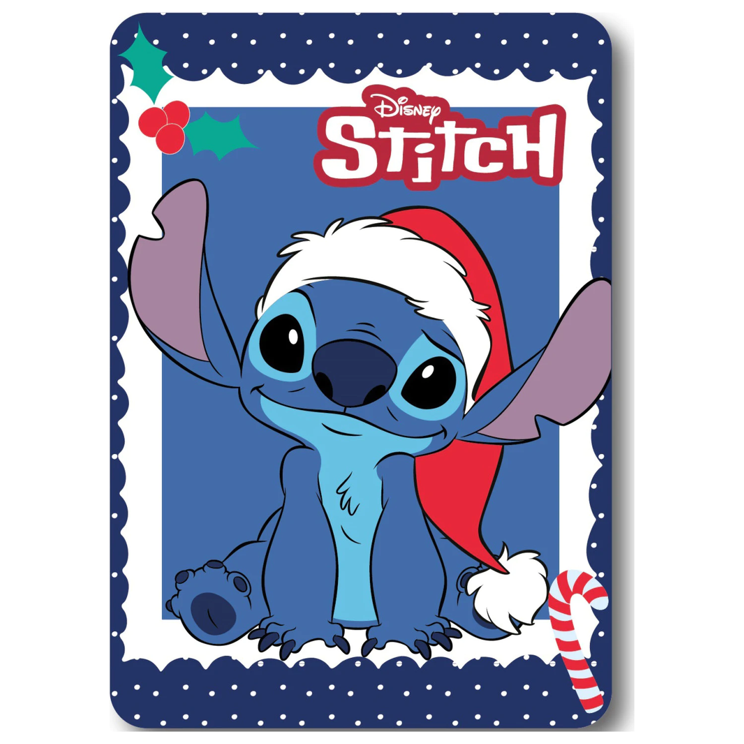 Disney Stitch Karácsonyi polár takaró  termékfotó