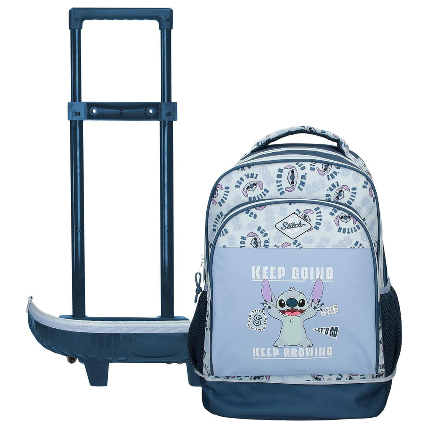 Disney Stitch Keep Going gurulós táska 43cm termékfotó