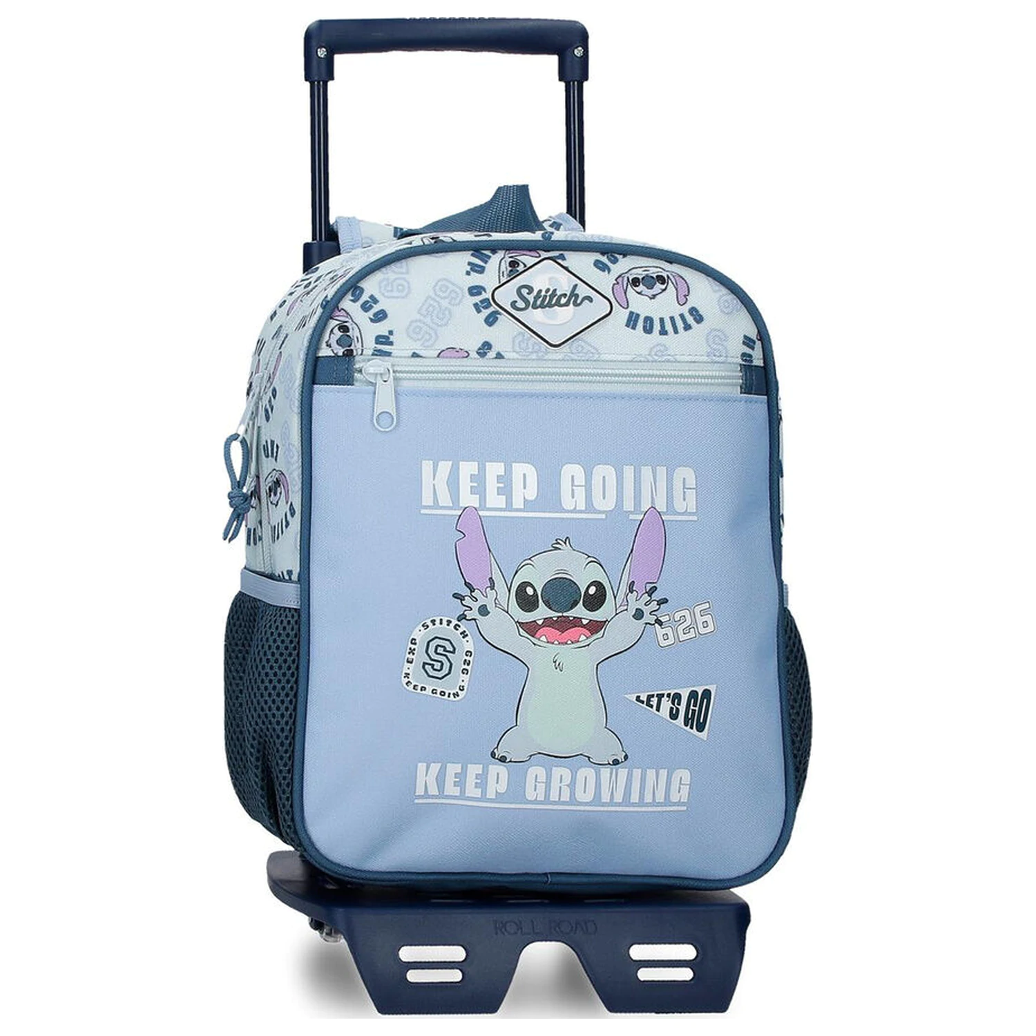 Disney Stitch Keep Going gurulós táska 28cm termékfotó