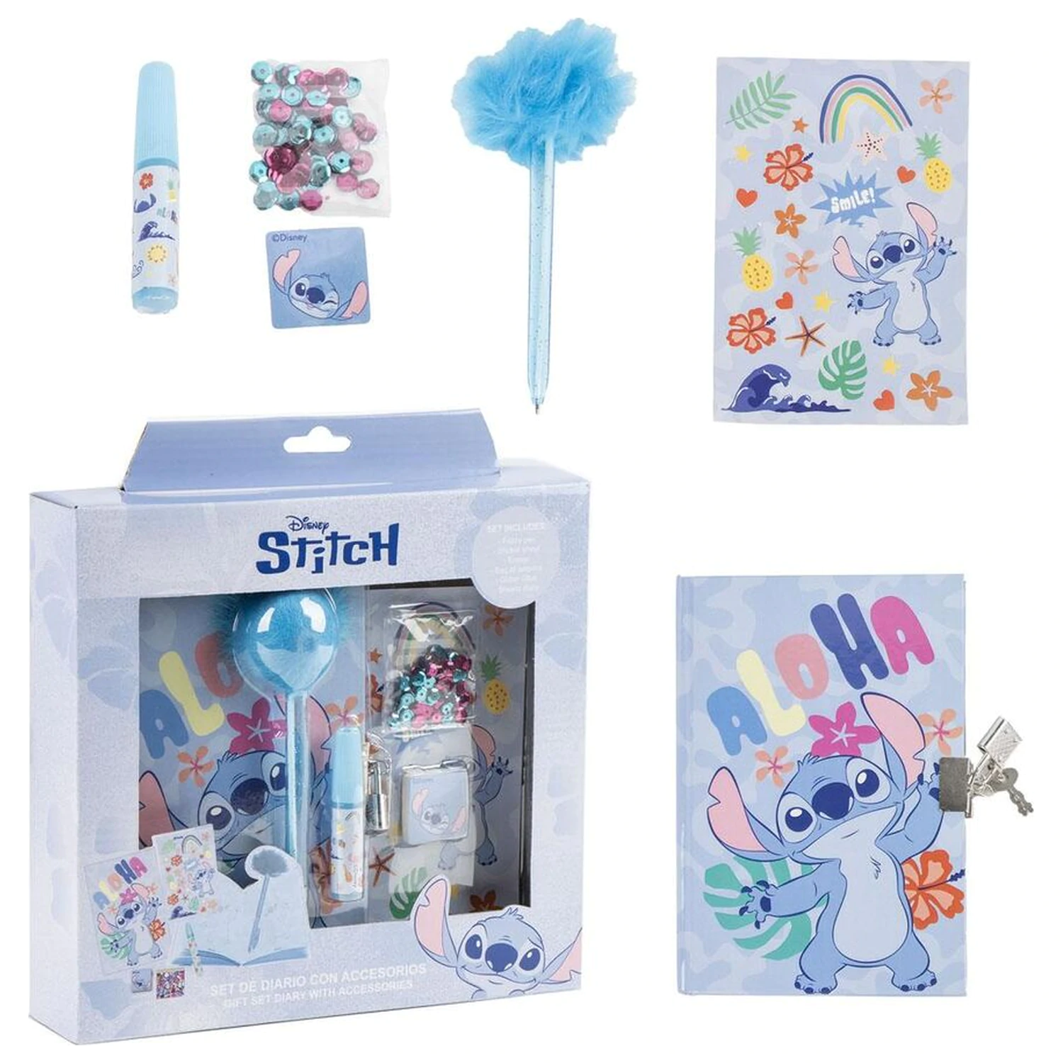 Disney Stitch keményfedeles füzet csomag termékfotó