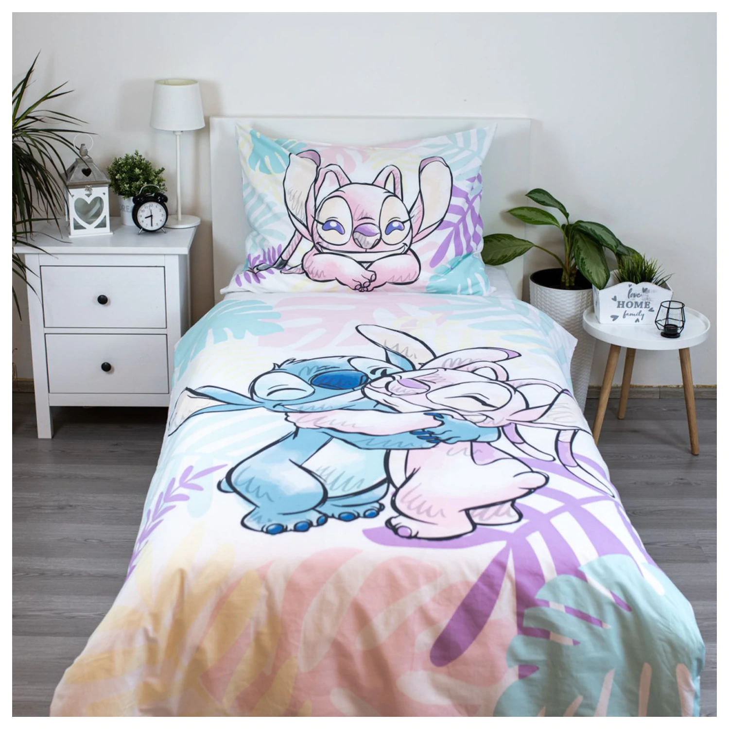 Disney Stitch Leaves ágyneműhuzat termékfotó
