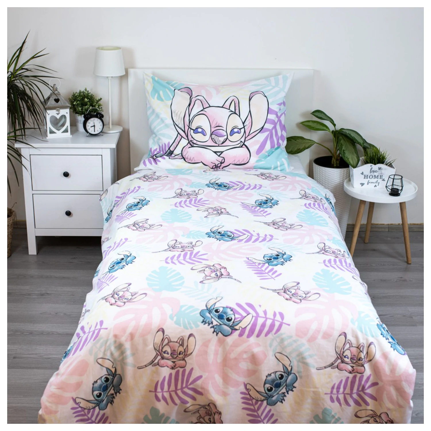 Disney Stitch Leaves ágyneműhuzat termékfotó