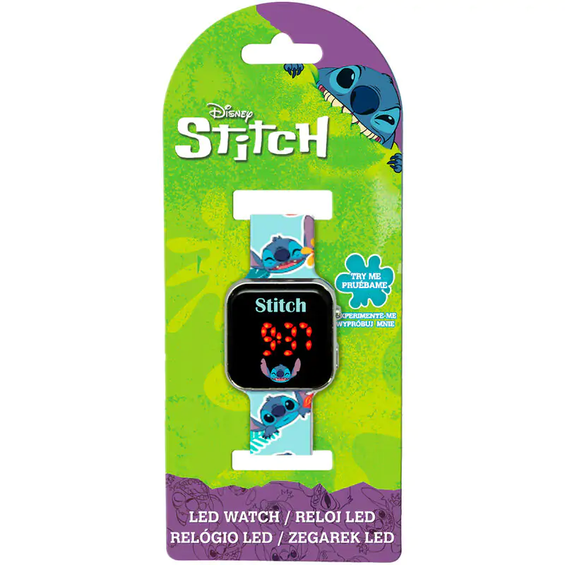 Disney Stitch led watch termékfotó