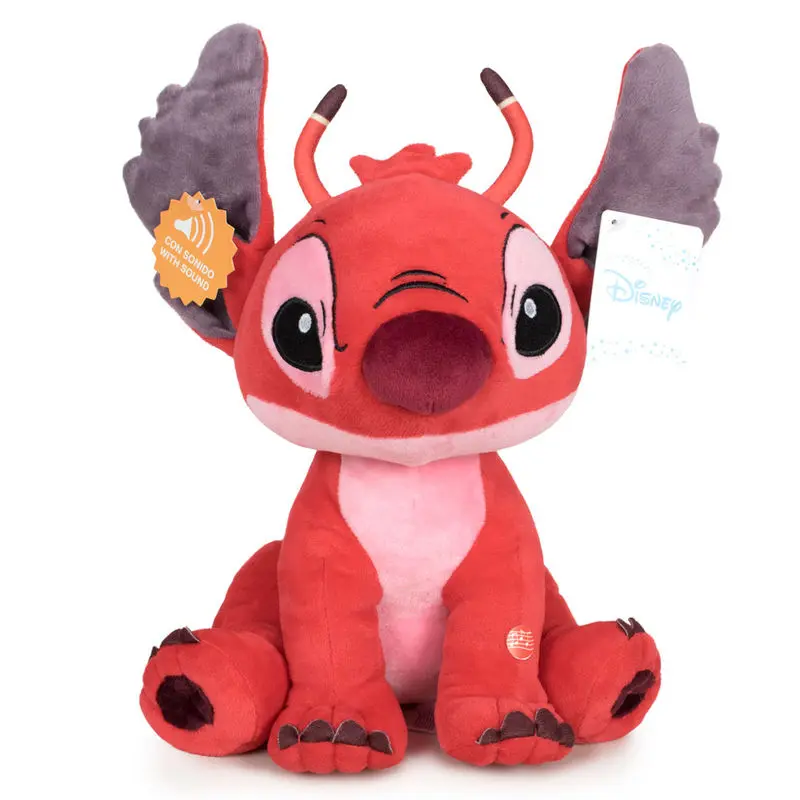 Disney Stitch Leroy puha plüss hanggal 20cm termékfotó
