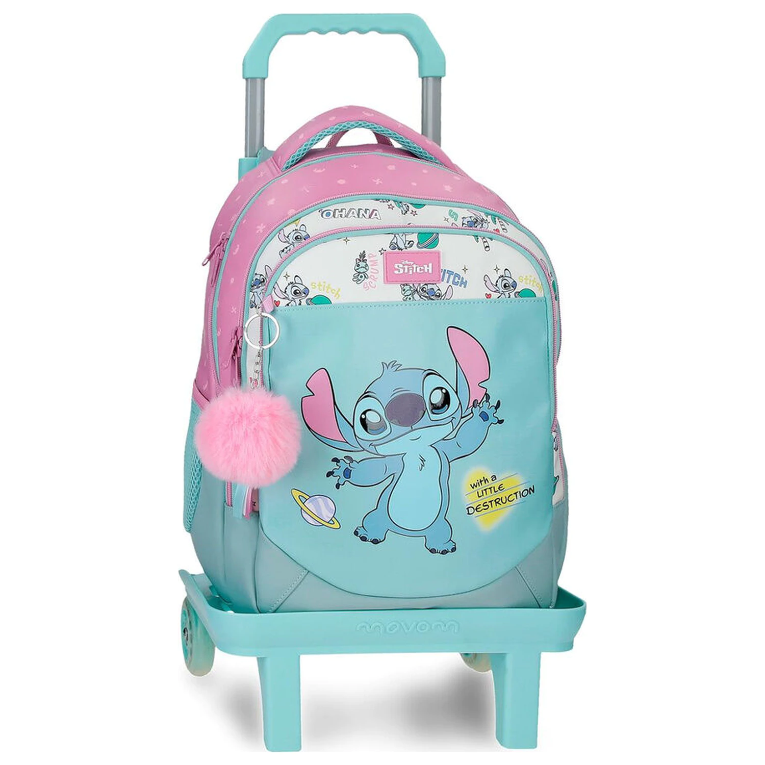 Disney Stitch Little Destruction gurulós táska 42cm termékfotó