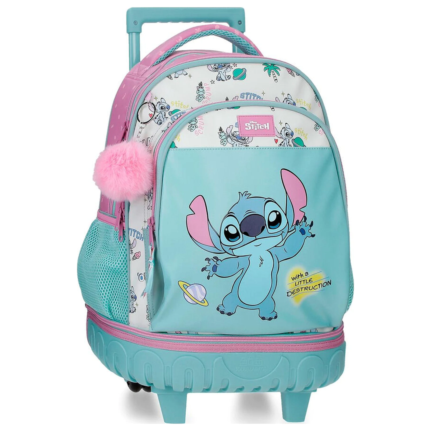 Disney Stitch Little Destruction gurulós táska 43cm termékfotó
