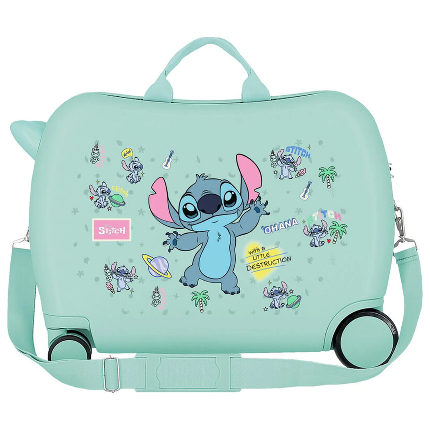 Disney Stitch Little Destrution ABS táska bőrönd 50cm termékfotó