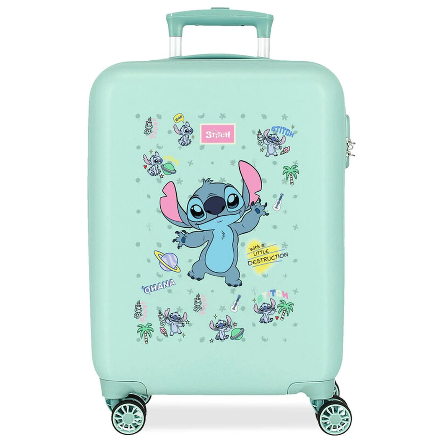 Disney Stitch Little Destrution ABS táska bőrönd 55cm termékfotó