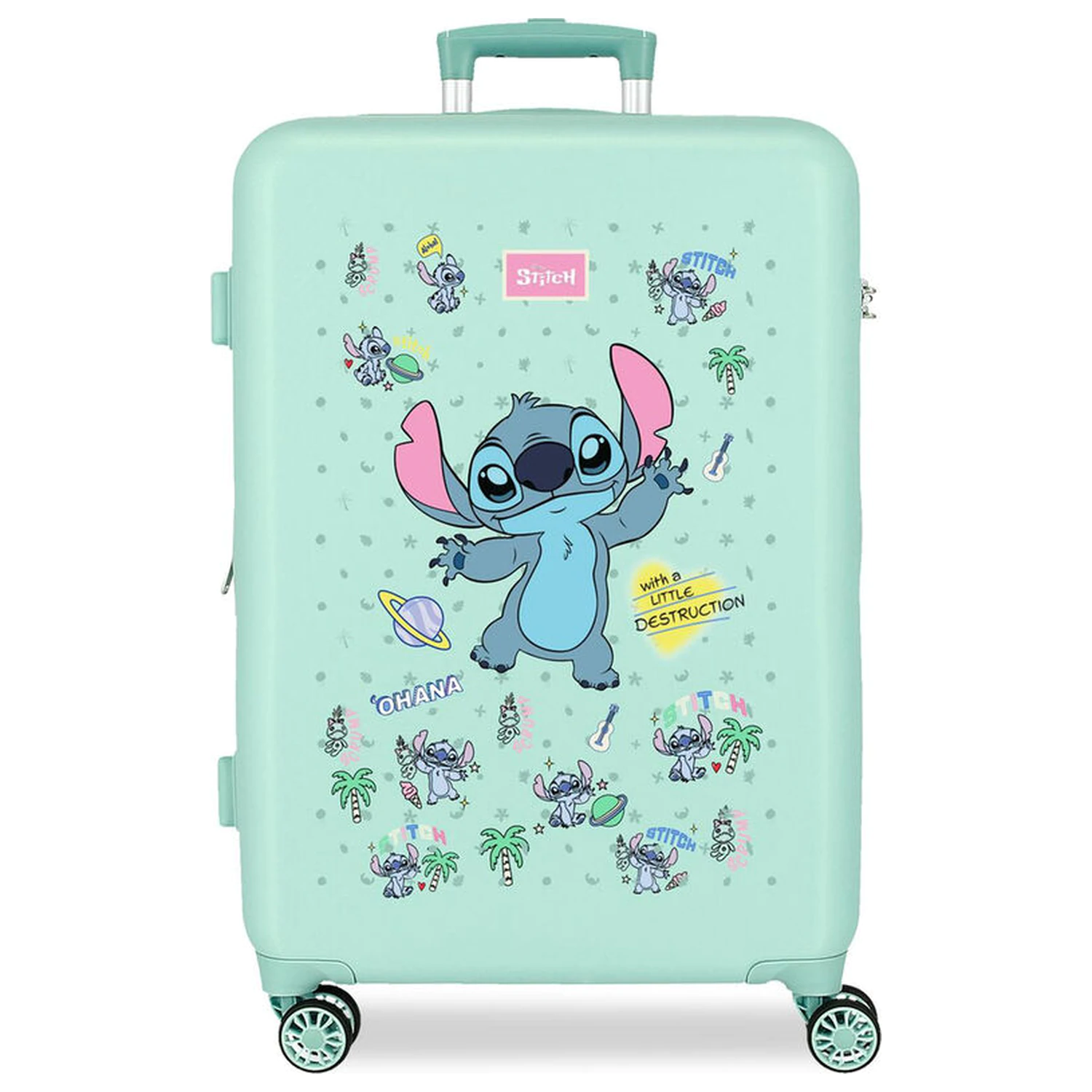 Disney Stitch Little Destrution ABS táska bőrönd 65cm termékfotó