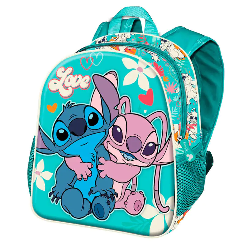 Disney Stitch Love 3D táska hátizsák 31cm termékfotó