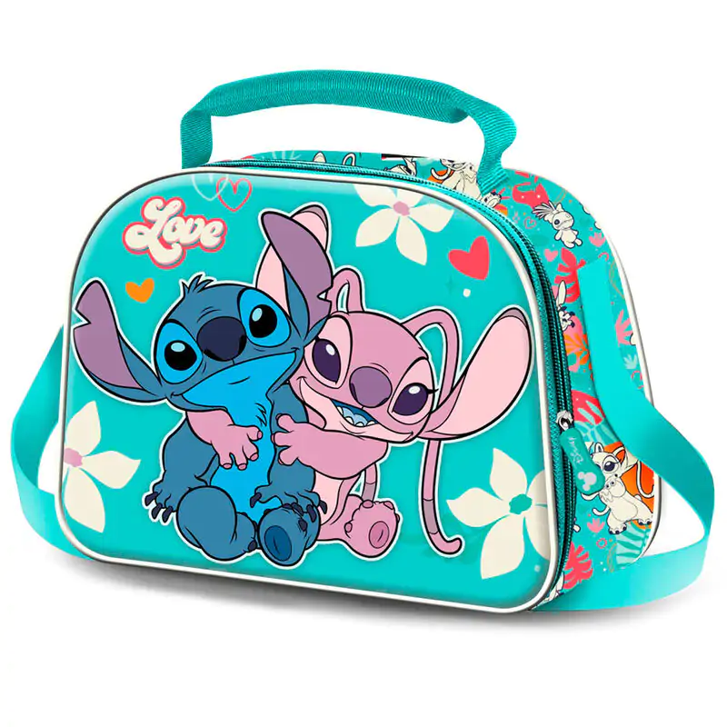 Disney Stitch Love 3D uzsonnás táska termékfotó