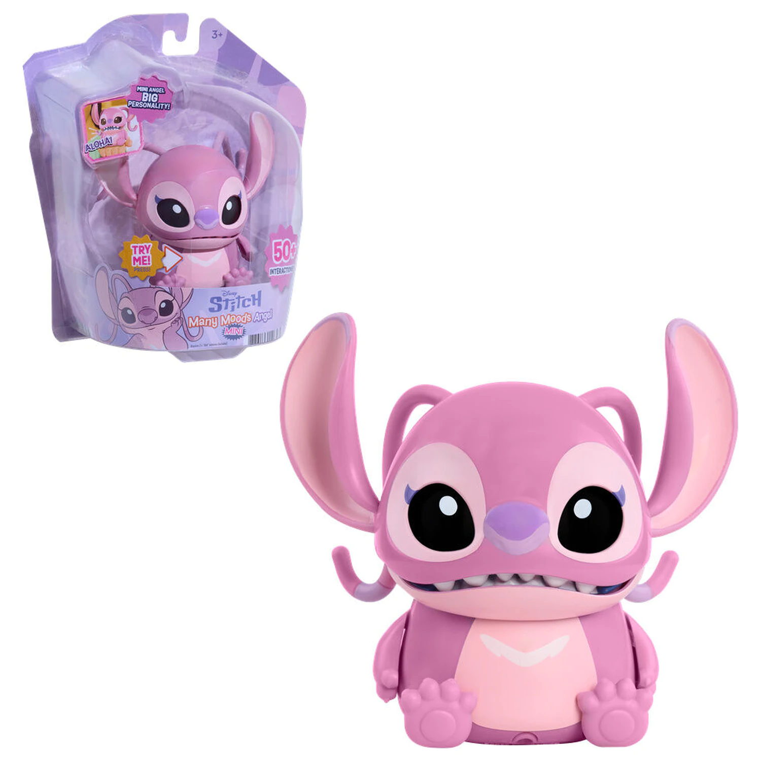 Disney Stitch Many Moods Angel mini interaktív  figura termékfotó