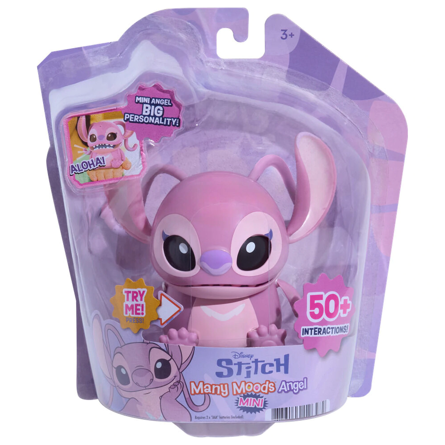 Disney Stitch Many Moods Angel mini interaktív  figura termékfotó