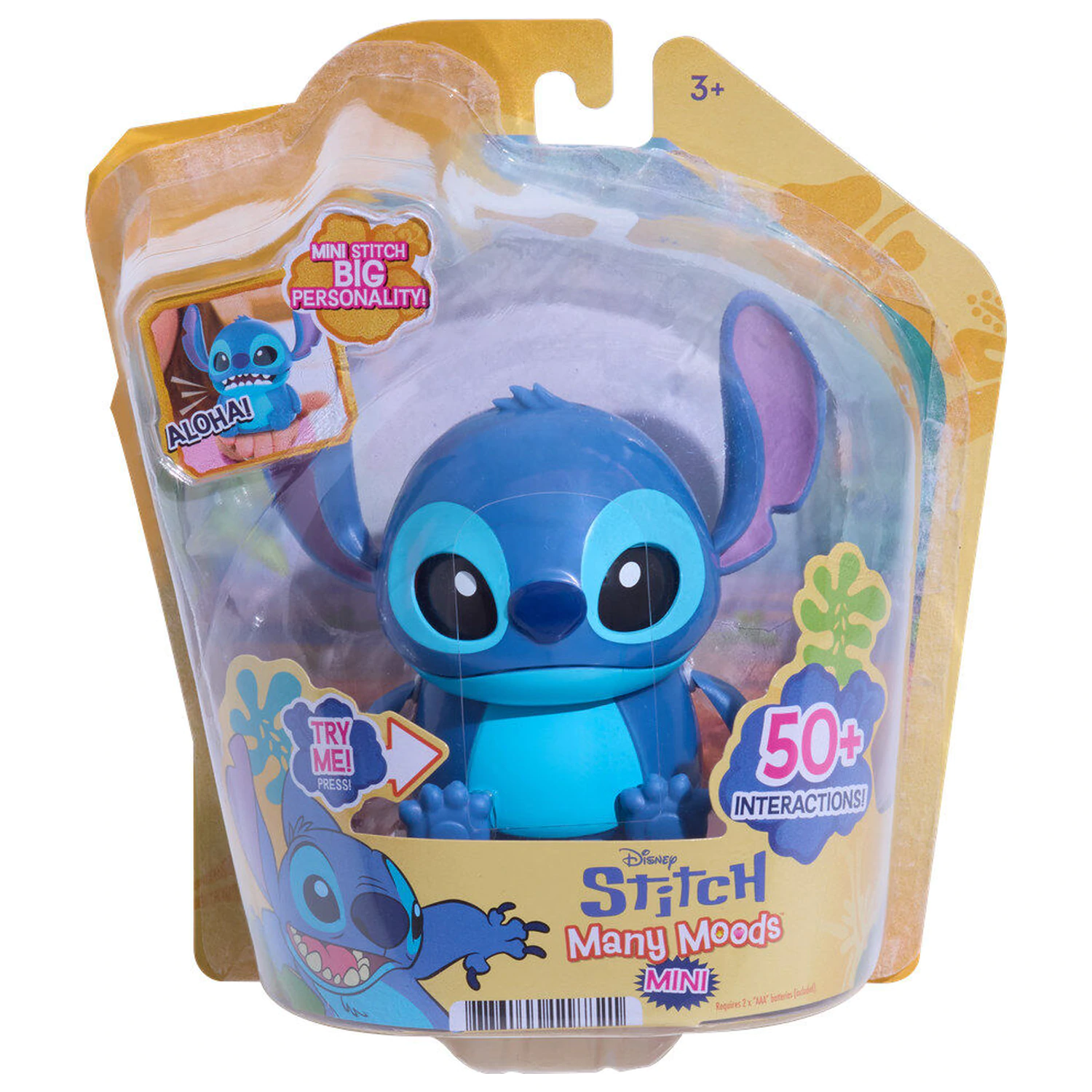 Disney Stitch Many Moods Stitch mini interaktív figura termékfotó