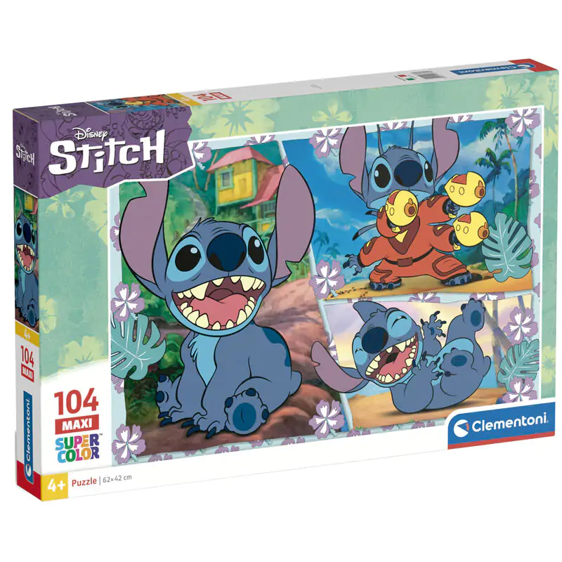 Disney Stitch maxi Puzzle 104St termékfotó