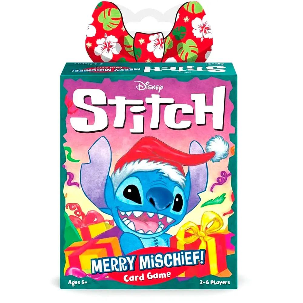 Disney Stitch Merry Mischief kártyajáték angol nyelvű termékfotó