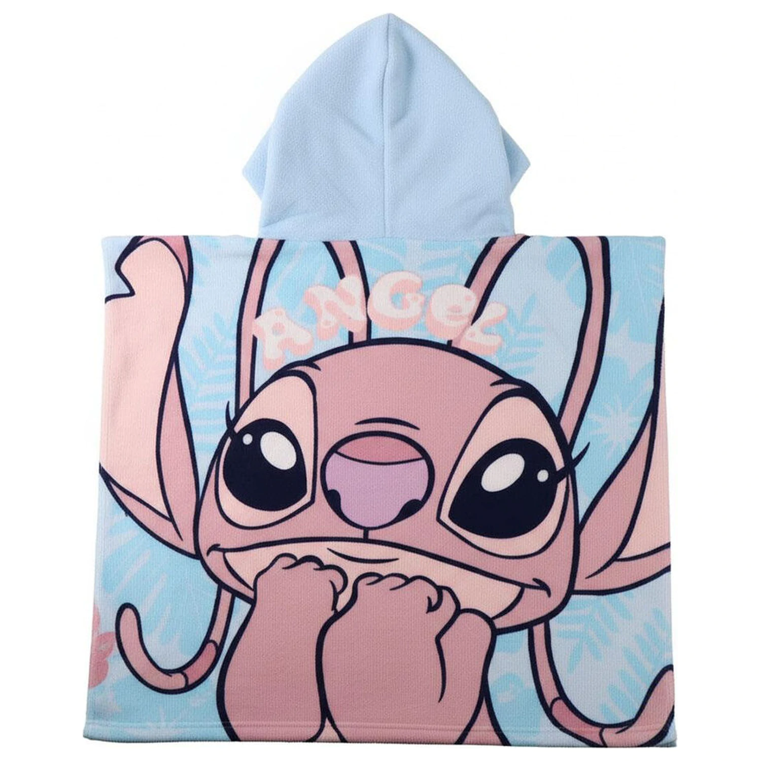 Disney Stitch mikroszálas poncsó strandtörölköző termékfotó