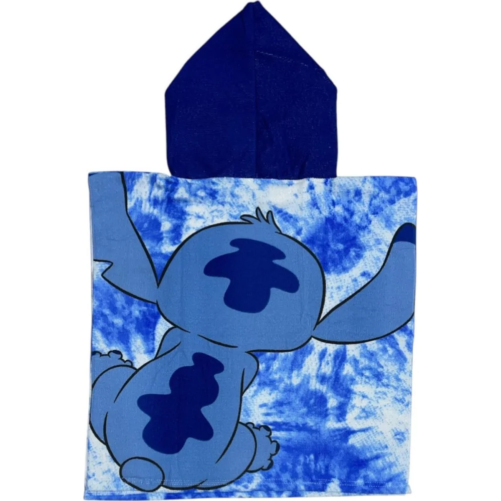Disney Stitch mikroszálas poncsó törölköző termékfotó