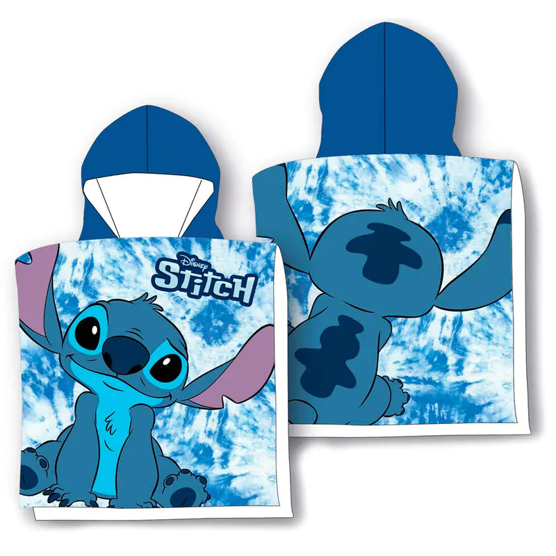 Disney Stitch mikroszálas poncsó törölköző termékfotó