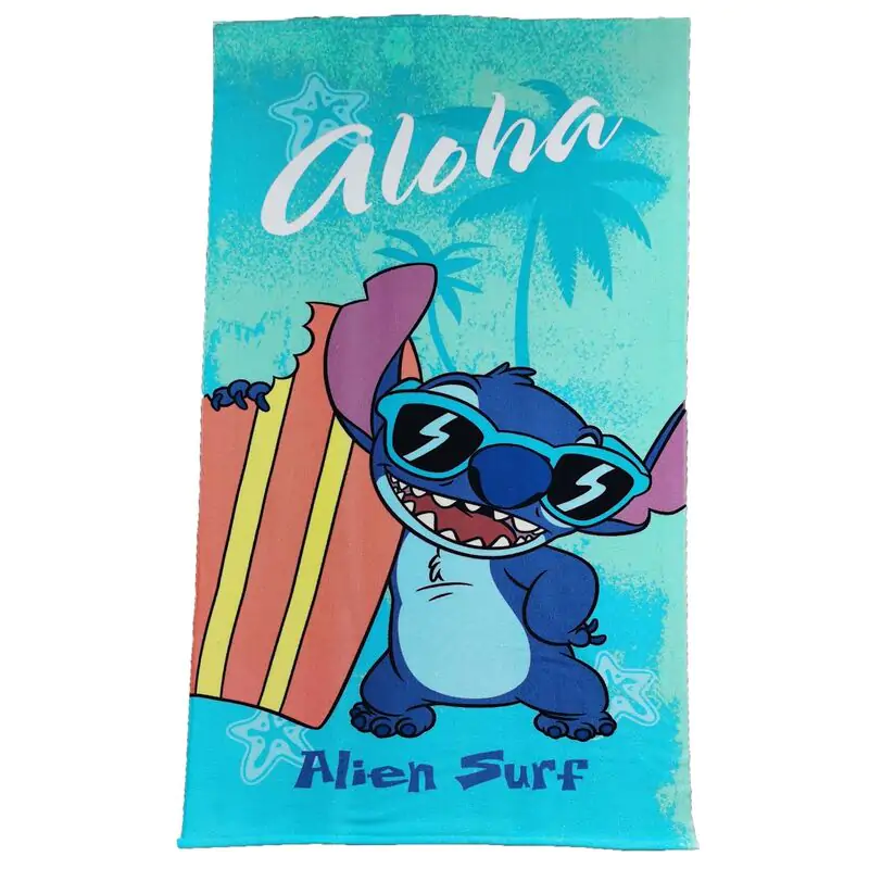 Disney Stitch mikroszálas strandtörölköző termékfotó