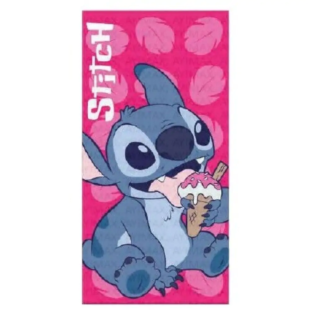 Disney Stitch mikroszálas strandtörölköző termékfotó