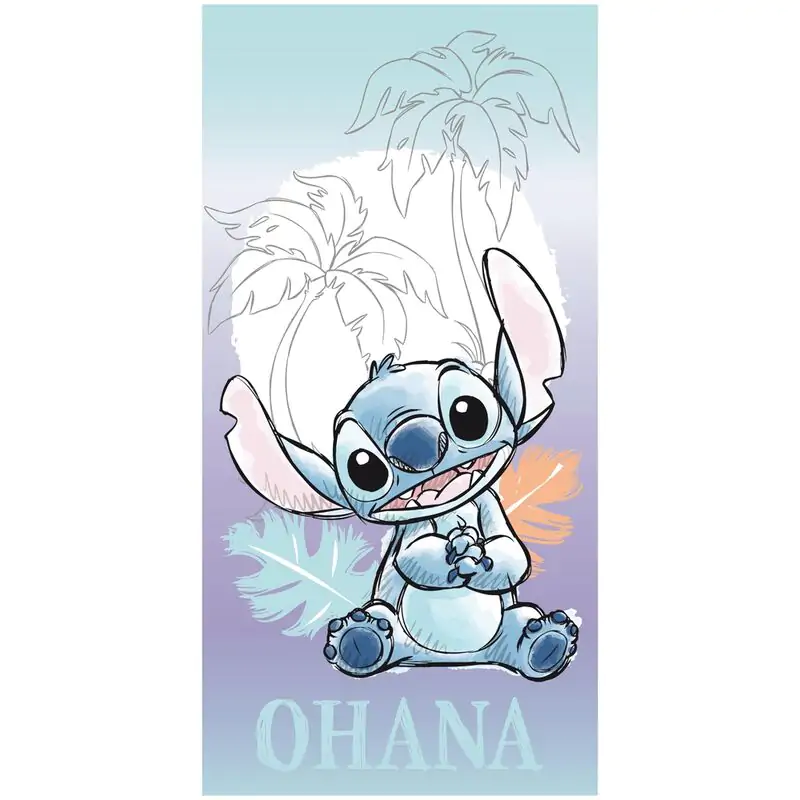 Disney Stitch mikroszálas strandtörölköző termékfotó