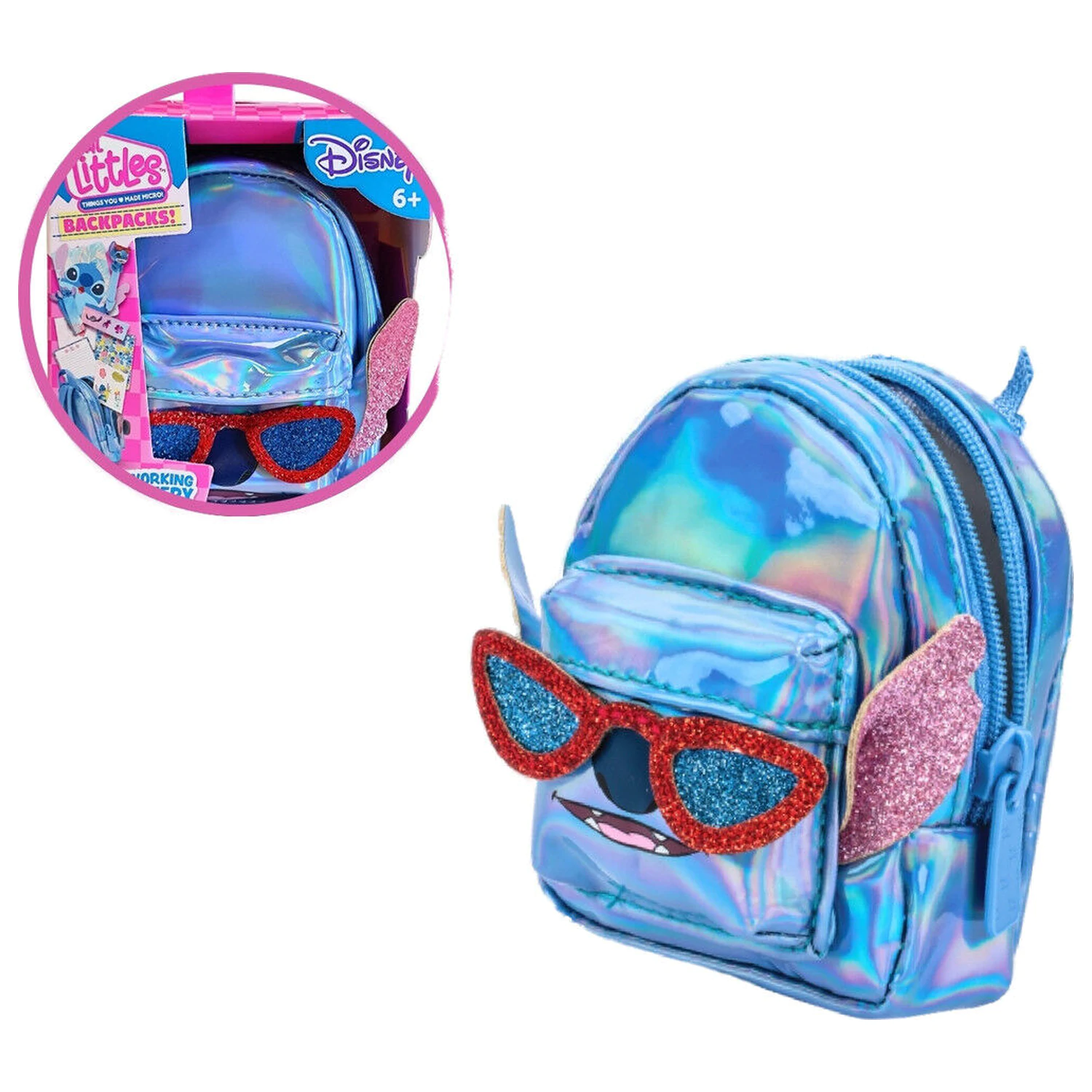 Disney Stitch mini táska hátizsák kiegészítőkkel termékfotó