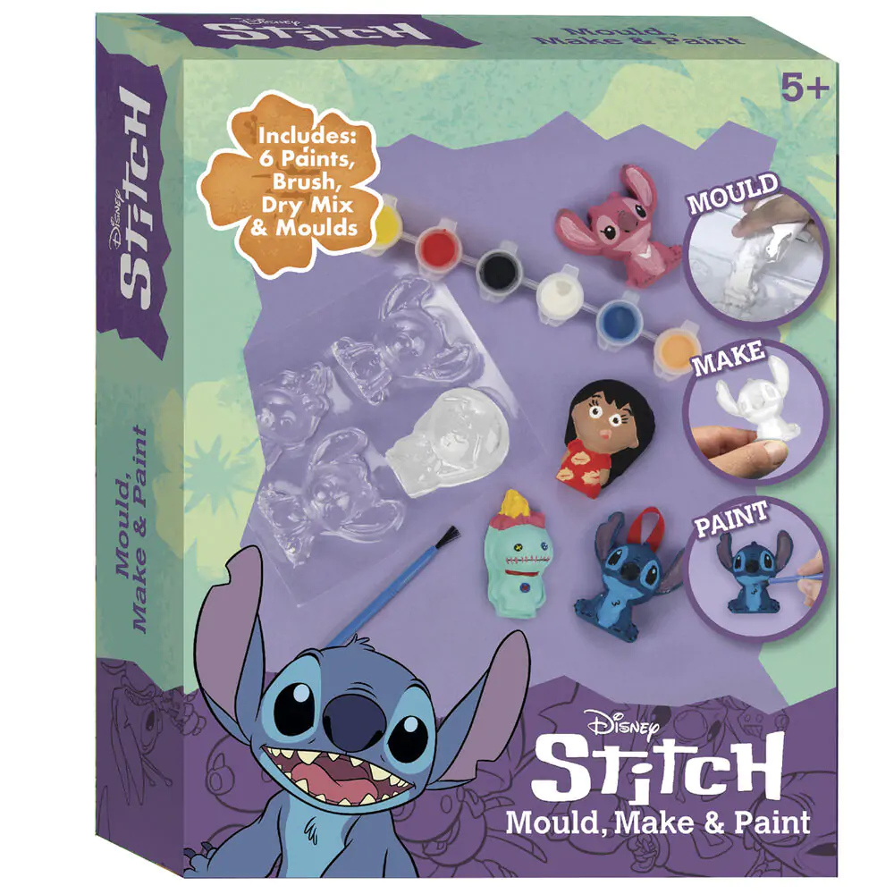Disney Stitch mould make & paint öntő és színező csomag termékfotó