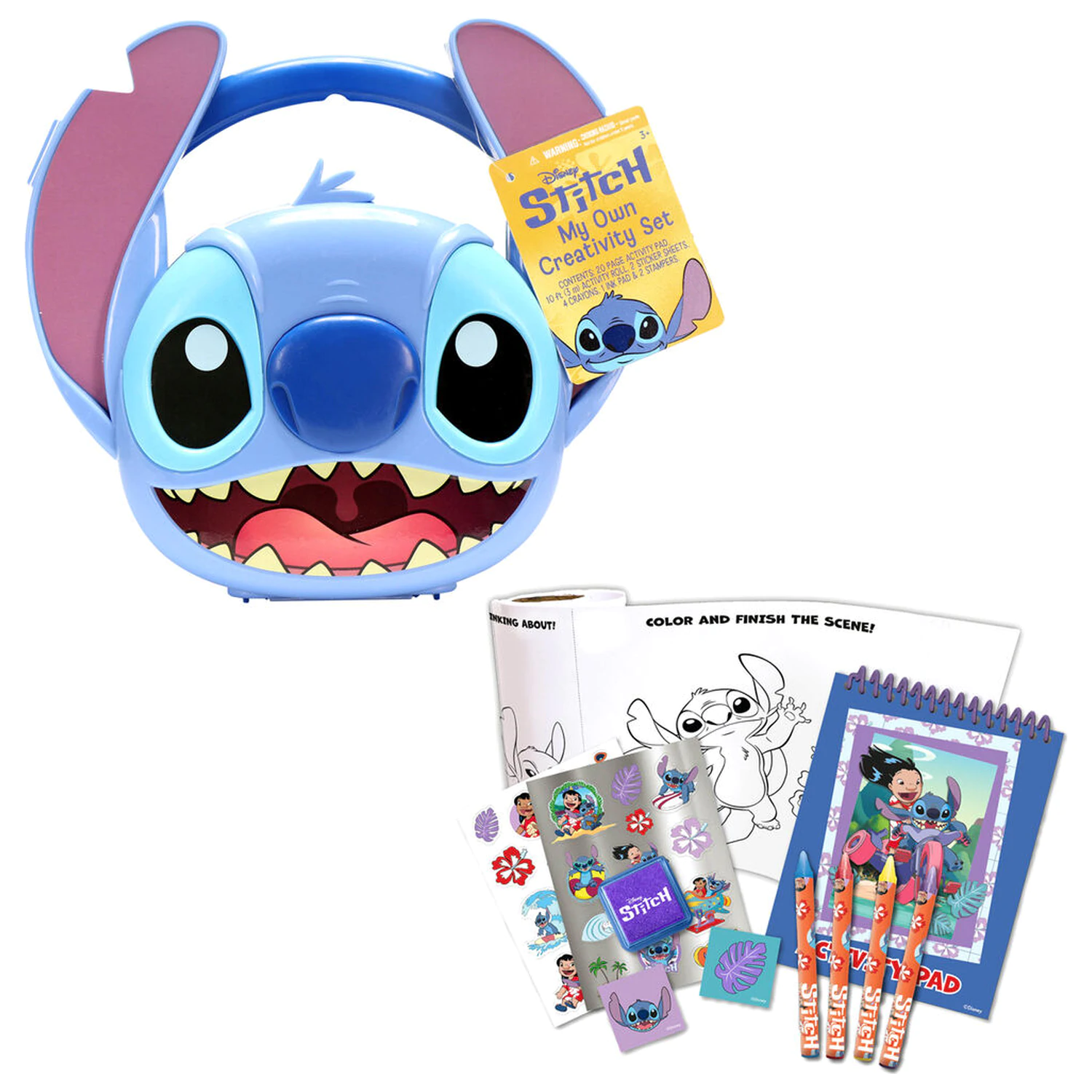 Disney Stitch My Own foglalkoztató szett, kifestő szett  termékfotó