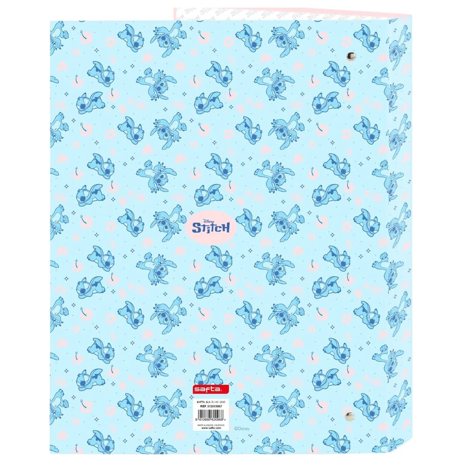 Disney Stitch Ohana A4 gyűrűs irattartó mappa termékfotó
