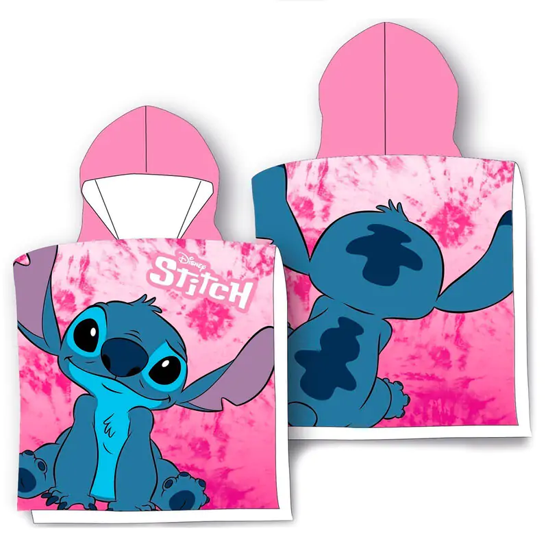 Disney Stitch pamut poncsó törölköző termékfotó