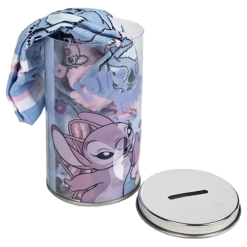 Disney Stitch Money box and Socks Pack 31/34 termékfotó