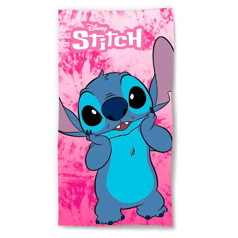 Disney Stitch Pink mikroszálas strand törölköző termékfotó