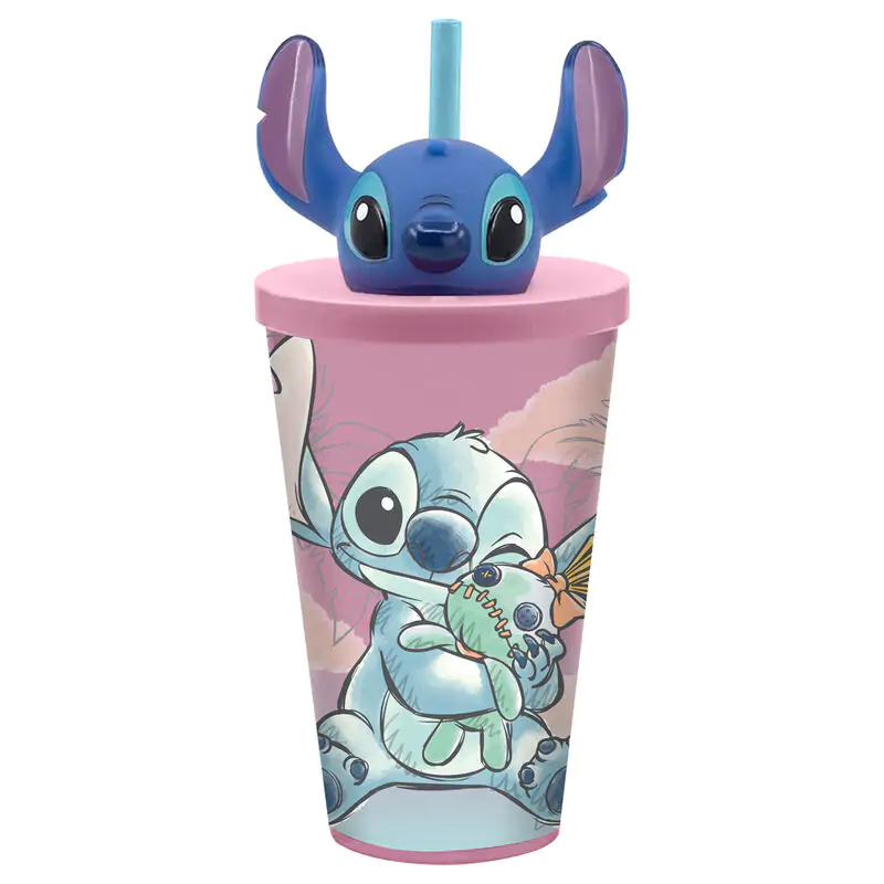 Disney Stitch pohár és 3D topper 500ml termékfotó
