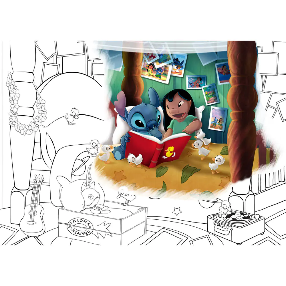 Disney Stitch puzzle 1000db-os termékfotó