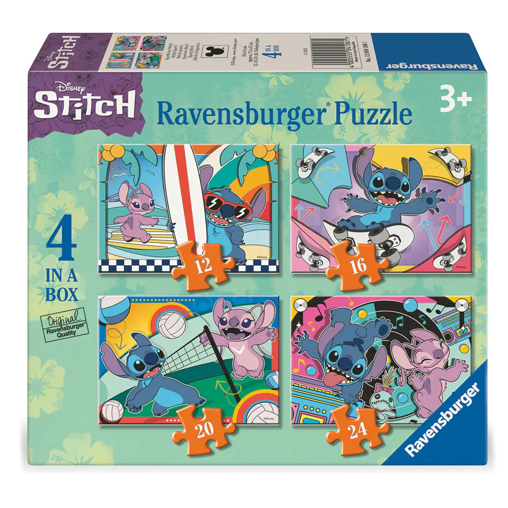Disney Stitch puzzle 12-16-20-24db-os termékfotó