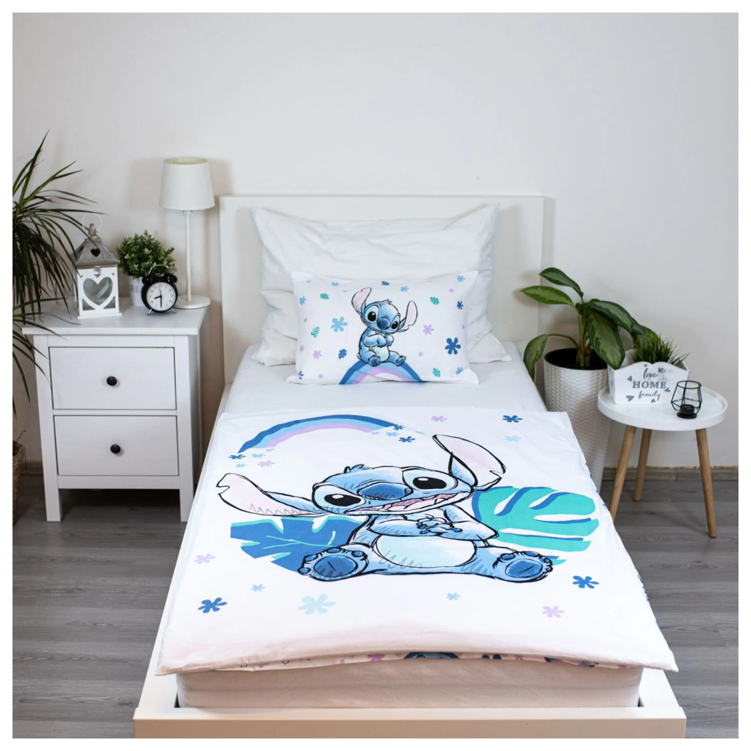 Disney Stitch Rainbow gyerek, ovis ágyneműhuzat termékfotó