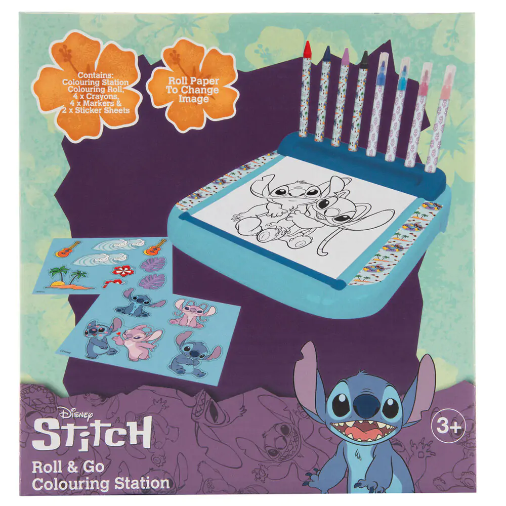 Disney Stitch  roll &amp; go rajzállomás rajz készlet termékfotó