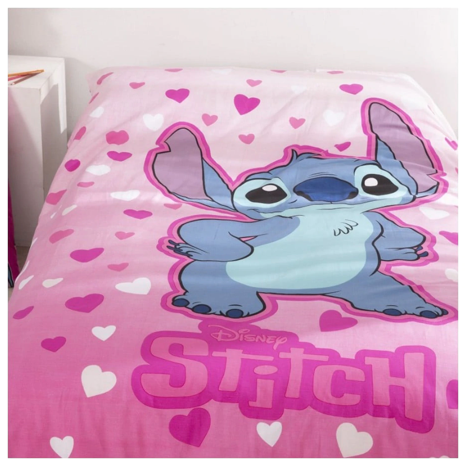 Disney Stitch Rose Heart ágyneműhuzat  termékfotó
