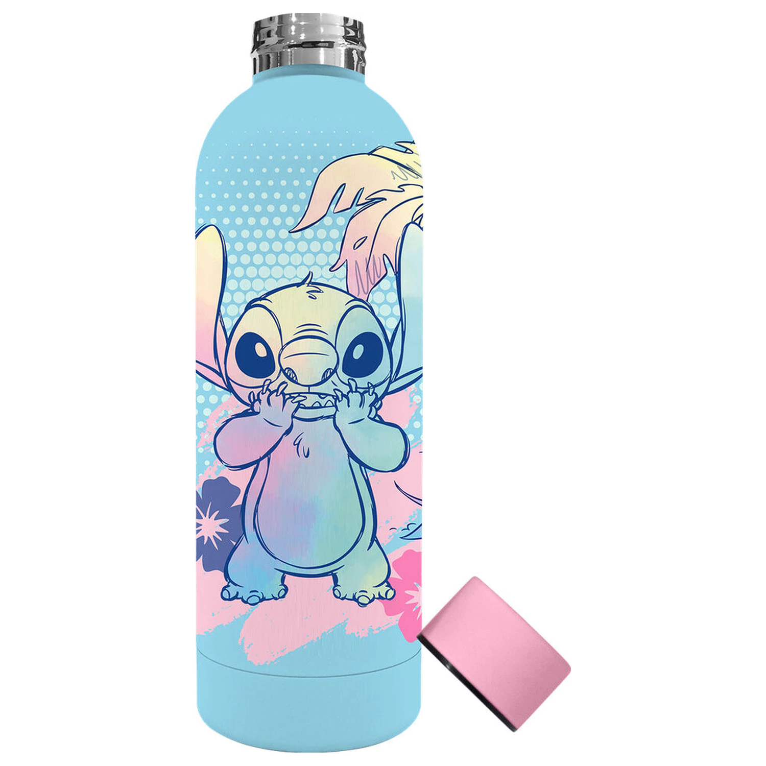 Disney Stitch rozsdamentes acél soft touch vizespalack kulacs 500ml termékfotó