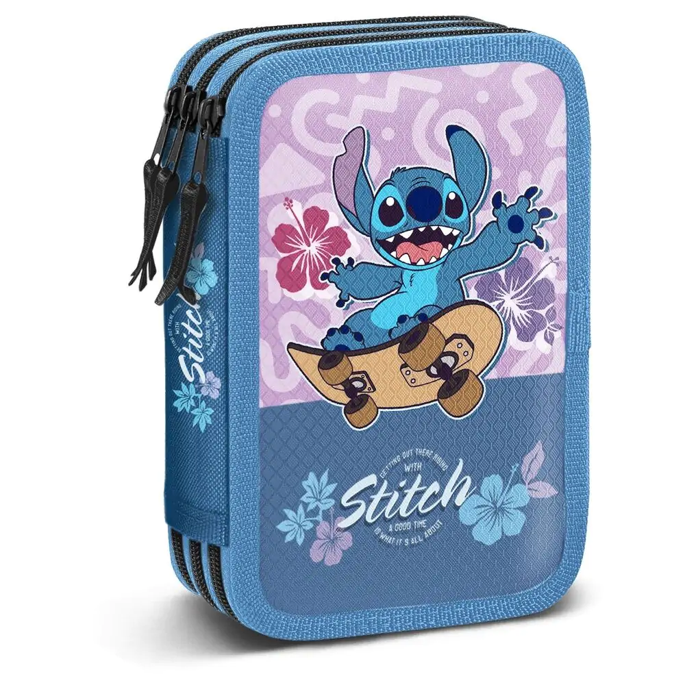 Disney Stitch Skate tripla töltött tolltartó termékfotó