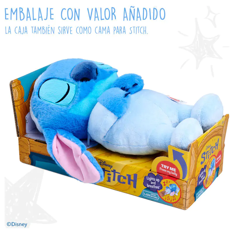 Disney Stitch Sleepy plüss 31cm hanggal termékfotó