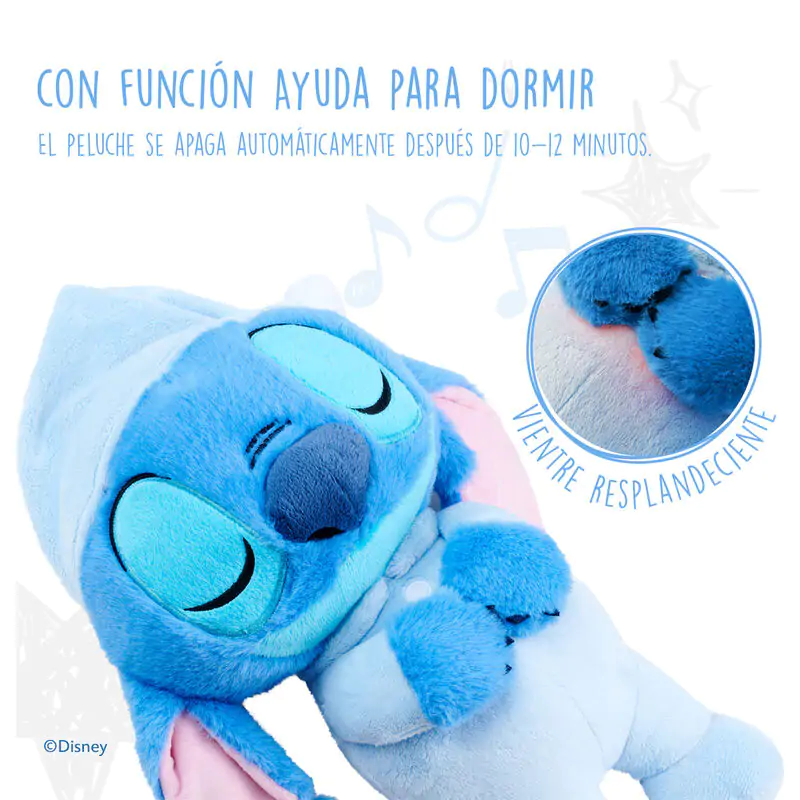 Disney Stitch Sleepy plüss 31cm hanggal termékfotó