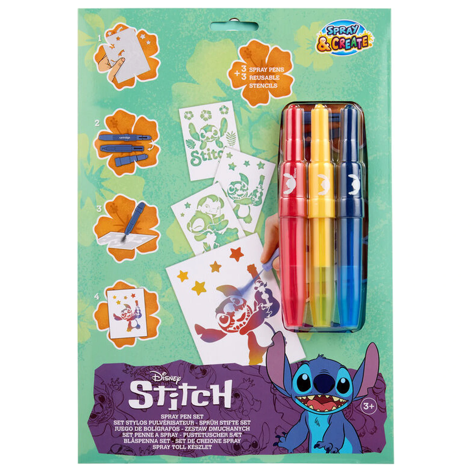 Disney Stitch Spray pen szórótoll készlet  termékfotó